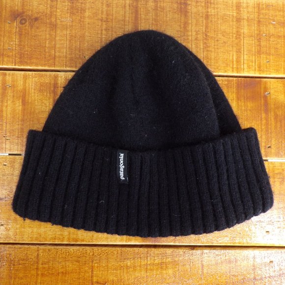 Patagonia Other - Patagonia Men's Brodeo Beanie Wool Blend Knit Hat  - black, one size
